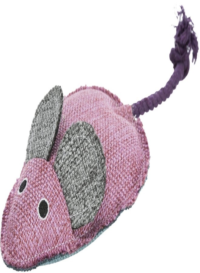 تريكسي لعبة تريكسي ماوس XXL مع النعناع البري للقطط والقطط الصغيرة - لعبة قطيفة ناعمة تفاعلية، مصنوعة من القماش والبوليستر، لعبة فئران مسلية للقطط للعب في الأماكن المغلقة، والتمرين، وتقوية الروابط، 15 سم - Image 2